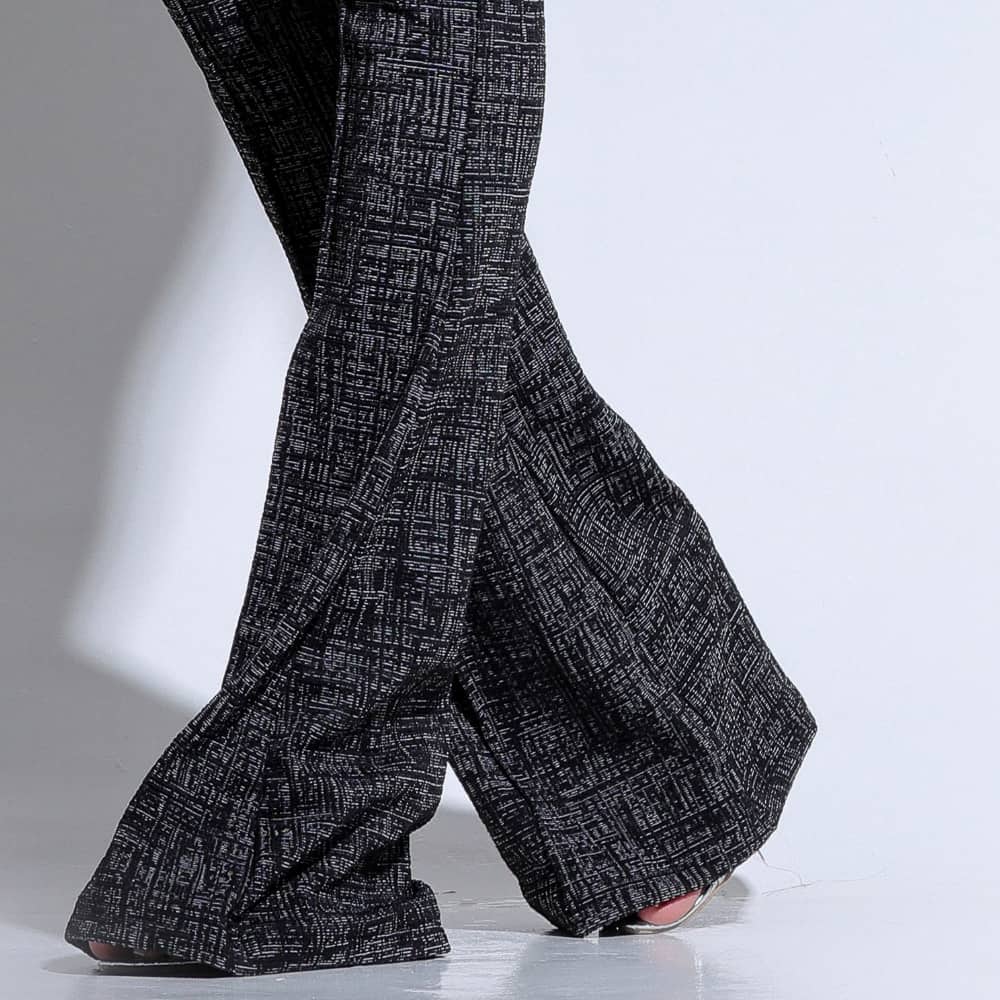 Calça Modeladora Flare Cós Alto Mescla