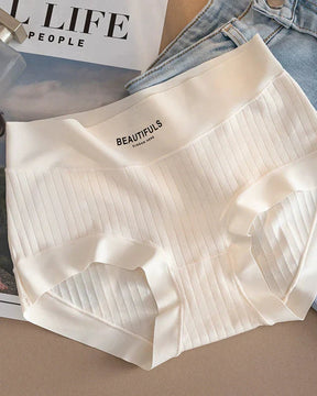 Calcinha de algodão sem costura antibacteriana - [Kit com 5 unidades] + Frete Grátis